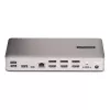 StarTech.com trojmonitorová USB4 dokovacia stanica, 4K 60Hz HDMI alebo DisplayPort, 100W nabíjanie notebooku, 2,5GbE, USB-C multimonitorový dock, bez ovládačov