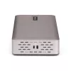 StarTech.com trojmonitorová USB4 dokovacia stanica, 4K 60Hz HDMI alebo DisplayPort, 100W nabíjanie notebooku, 2,5GbE, USB-C multimonitorový dock, bez ovládačov