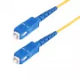 StarTech.com 100m SC na SC (UPC) OS2 singlemode simplex optický kábel, 9/125µm, 40G/100G, odolný voči ohybu, nízky útlm, LSZH optický prepojovací kábel