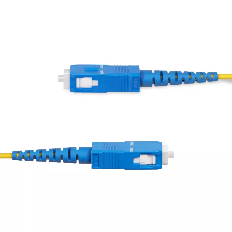 StarTech.com 100m SC na SC (UPC) OS2 singlemode simplex optický kábel, 9/125µm, 40G/100G, odolný voči ohybu, nízky útlm, LSZH optický prepojovací kábel