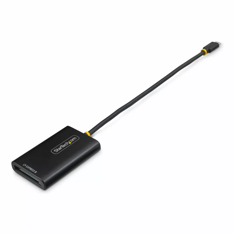 StarTech.com USB-C CFexpress Type-B čítačka kariet, USB 10Gbps, prenosná čítačka pamäťových kariet, USB Type-C na CF-Express 2.0 adaptér, funguje s každým operačným systémom