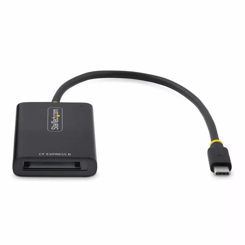 StarTech.com USB-C CFexpress Type-B čítačka kariet, USB 10Gbps, prenosná čítačka pamäťových kariet, USB Type-C na CF-Express 2.0 adaptér, funguje s každým operačným systémom