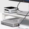 StarTech.com sada zámku na notebook/desktop a periférie, bezpečnostný zámok proti krádeži, K-slot, 9,8 stôp (3 m) oceľové lanko, 3 zariadenia, používateľsky nastaviteľný 4-miestny kód – TAA
