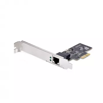StarTech.com 1-portová 2,5Gbps NBASE-T PCIe sieťová karta, Intel® I225-V, jedno-portová počítačová sieťová karta, Ethernet MultiGigabit NIC, PCI Express serverová LAN karta
