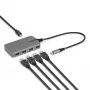 StarTech.com 4-portový USB-C hub, 5 Gbit/s, bus-powered, USB-C na 4x USB-A hub s USB-C pomocným napájacím vstupom, 1ft/30cm hostiteľský kábel, prenosný desktop/notebook USB hub