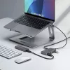 StarTech.com 4-portový USB-C hub, 5 Gbit/s, bus-powered, USB-C na 4x USB-A hub s USB-C pomocným napájacím vstupom, 1ft/30cm hostiteľský kábel, prenosný desktop/notebook USB hub