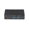 StarTech.com 2-portový DisplayPort KVM switch, 4K 60Hz, DP 1.2, EDID správa, 2-portový USB 3.0 hub, 4x USB HID porty, TAA-kompatibilný