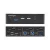 StarTech.com 2-portový DisplayPort KVM switch, 4K 60Hz, DP 1.2, EDID správa, 2-portový USB 3.0 hub, 4x USB HID porty, TAA-kompatibilný