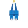 StarTech.com 5m (16.4ft) SC na SC (UPC) OS2 singlemode duplex optický kábel, 9/125µm, 40G/100G zipcord, odolný voči ohybu, nízky útlm – LSZH optický patch kábel