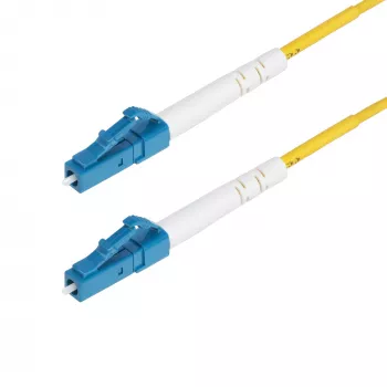 StarTech.com 3m LC na LC (UPC) OS2 singlemode simplex optický kábel, 9/125µm, 40G/100G, odolný voči ohybu, nízky útlm – LSZH optický patch kábel