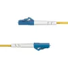 StarTech.com 10m (32.8ft) LC na SC (UPC) OS2 singlemode simplex optický kábel, 9/125µm, 40G/100G, odolný voči ohybu, nízky útlm, LSZH optický prepojovací kábel