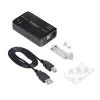 USB galvanický izolátor od StarTech.com, až do 6 kV, elektrický odrušovací filter, IP40, montáž na DIN lištu, izolovaný sieťový filter, USB 2.0/1.1, 5 V/250 mA, Plug-and-Play, TAA