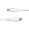 StarTech.com 3m (9.8ft) biely USB-C nabíjací kábel, USB-C kábel, USB 2.0 Type-C nabíjací kábel na notebook, 60W 3A Power Delivery, TPE plášť, USB-C dátový kábel, M/M