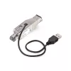 StarTech.com gigabitový optický na RJ45 Ethernet mediálny konvertor dongle, optický singlemode 10 km/multimode 800 m, USB napájanie, kompaktný dizajn, kovové puzdro, Micro Mini, TAA