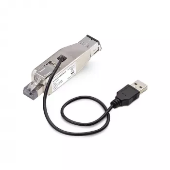 StarTech.com gigabitový optický na RJ45 Ethernet mediálny konvertor dongle, optický singlemode 10 km/multimode 800 m, USB napájanie, kompaktný dizajn, kovové puzdro, Micro Mini, TAA