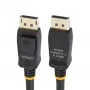 StarTech.com 2m (6.6ft) VESA-certifikovaný DisplayPort kábel – 10-pack – DisplayPort 1.2 kábel so zámkom, 4K 60Hz UHD, DP-na-DP kábel pre monitor, uzamykateľné DP konektory
