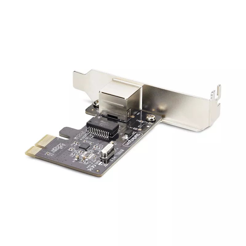 StarTech.com 1-portová Gigabit PCIe sieťová karta, Low-Profile NIC, 10/100/1000Mbps PCI Express LAN karta, Realtek RTL8111H, Windows a Linux, TAA-kompatibilná