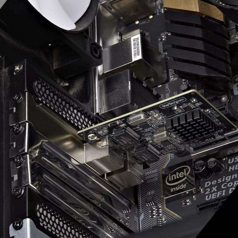 StarTech.com 2-portová Gigabit PCIe sieťová karta, 10/100/1000Mbit/s PCI Express NIC, Dual Realtek RTL8111H, kompatibilná s Windows a Linux, TAA-kompatibilná
