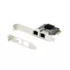 StarTech.com 2-portová Gigabit PCIe sieťová karta, 10/100/1000Mbit/s PCI Express NIC, Dual Realtek RTL8111H, kompatibilná s Windows a Linux, TAA-kompatibilná