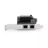 StarTech.com 2-portová 5G Gigabit PCIe sieťová karta, 5G/2.5G/1G/100M/10M PCI Express LAN karta, Realtek RTL8126, Windows a Linux, TAA-kompatibilná