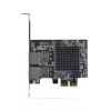 StarTech.com 2-portová 5G Gigabit PCIe sieťová karta, 5G/2.5G/1G/100M/10M PCI Express LAN karta, Realtek RTL8126, Windows a Linux, TAA-kompatibilná