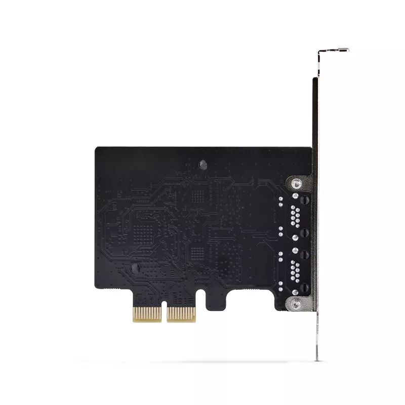 StarTech.com 2-portová 5G Gigabit PCIe sieťová karta, 5G/2.5G/1G/100M/10M PCI Express LAN karta, Realtek RTL8126, Windows a Linux, TAA-kompatibilná