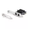 StarTech.com 2-portová 5G Gigabit PCIe sieťová karta, 5G/2.5G/1G/100M/10M PCI Express LAN karta, Realtek RTL8126, Windows a Linux, TAA-kompatibilná