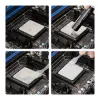 StarTech.com vysokovýkonná silikónová teplovodivá pasta, 14,5W/m•K vodivosť, teplovodivé spojenie pre CPU, GPU a IC, zlepšuje odvod tepla v počítačoch