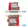 StarTech.com 4-portová USB-A PCIe karta, USB 3.2 10 Gbit/s, PCI Express 3.0 rozširujúca karta, 4x nezávislý USB radič, Windows/Linux/macOS, TAA-kompatibilná