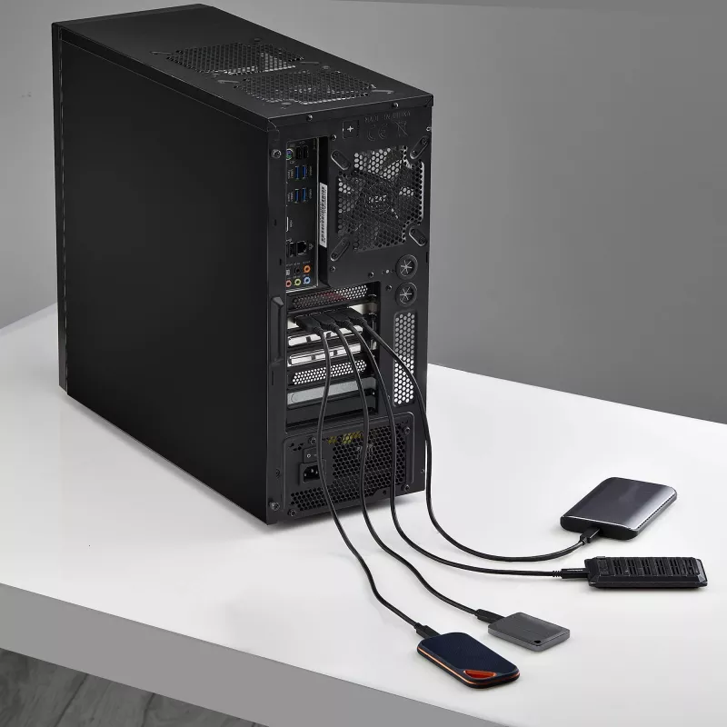 StarTech.com 4-portová USB-A PCIe karta, USB 3.2 10 Gbit/s, PCI Express 3.0 rozširujúca karta, 4x nezávislý USB radič, Windows/Linux/macOS, TAA-kompatibilná