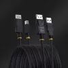 StarTech.com 10ft (3m) DisplayPort a USB 5Gbps KVM kábel, 4K 60Hz, univerzálne kompatibilný DP 1.2/USB 3.0 combo kábel pre KVM prepínače