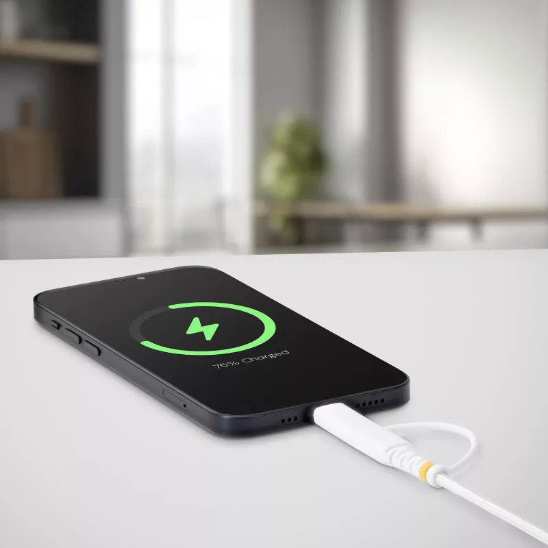 StarTech.com 1m (3ft) Rugged 2-in-1 USB-C nabíjací kábel s Lightning adaptérom, 30W/60W (3A), Apple MFi certifikovaný, pletený USB-C nabíjací kábel pre iPhone/iPad/Android