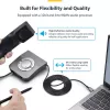 StarTech.com UR9-HEADSET-ADAPTER káblový adaptér USB-C RJ-9 čierny