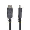StarTech.com 3m DisplayPort 1.4 predlžovací kábel, DP 1.4 Port-Saver kábel, 8K 60Hz, DP konektor samec na DP konektor samica predlžovací kábel, DisplayPort predlžovací kábel, TPE plášť, samec/samica