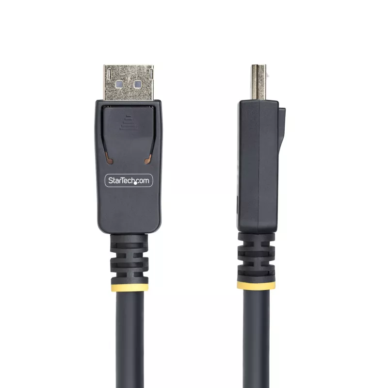 StarTech.com 3m DisplayPort 1.4 predlžovací kábel, DP 1.4 Port-Saver kábel, 8K 60Hz, DP konektor samec na DP konektor samica predlžovací kábel, DisplayPort predlžovací kábel, TPE plášť, samec/samica
