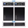 StarTech.com VDSL2 Ethernet extender sada cez jednovodičový pár, až do 0,6 míle (1 km) dosah, LAN repeater cez telefónnu linku/CAT5e/CAT6, až do 300 Mbit/s, náhrada za 110VDSLEXTEU – TAA