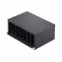 StarTech.com 7-slotový unmanaged Media Converter Chassis pre MCM Media Converter sériu, plná výkonová izolácia, aktívne chladenie, 10-palcový Rackmount, TAA-kompatibilný