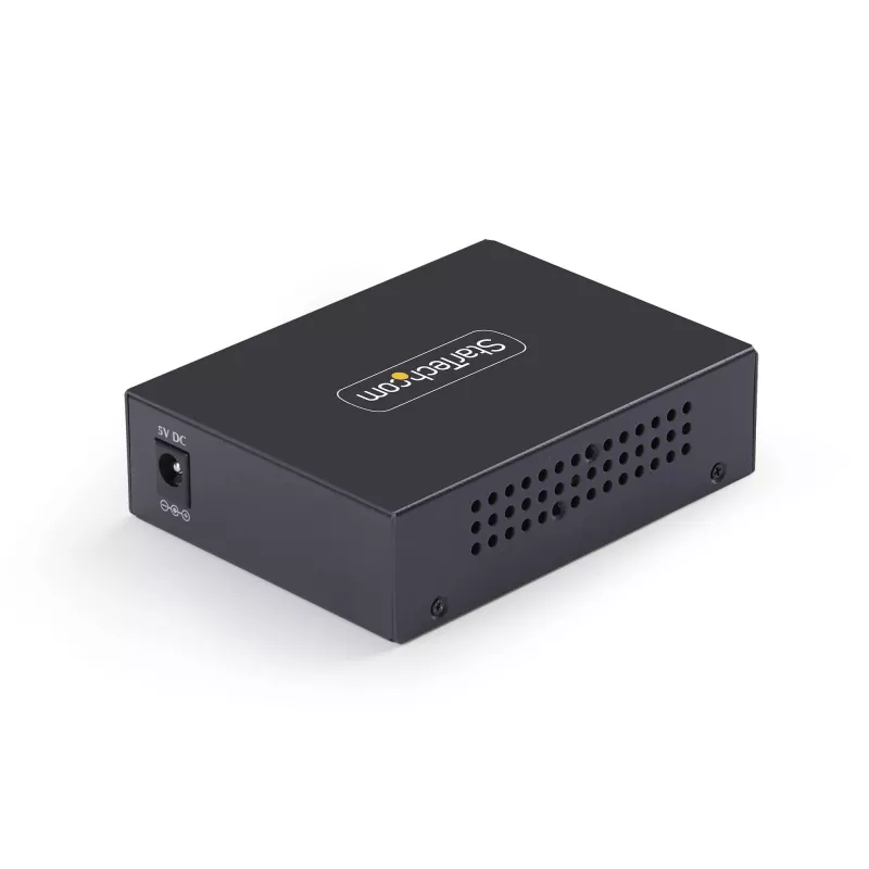 StarTech.com 10GbE Multi-Gigabit Open SFP+ Fiber mediálny konvertor, 10G/5G/2.5G/1G/100M, medený na 10GBASE-X SFP+, Singlemode, Multimode, 16K Jumbo Frames, TAA