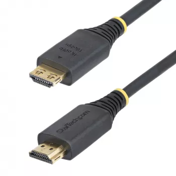StarTech.com 2,4 m High-Speed HDMI kábel s protišmykovými konektormi, 4K 60Hz/1440p 144Hz, HDR10/HDCP 2.2/ARC, 18 Gbit/s, UHD HDMI 2.0 kábel pre TV/monitor/display, TPE plášť