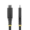 StarTech.com 2 m (6 ft) USB4 kábel, 20 Gbit/s, USB-IF certifikovaný USB-C kábel, 240 W PD EPR, 4K 120 Hz DP 1.4, TPE plášť, čierny USB-C kábel