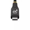 StarTech.com 2 m (6 ft) USB4 kábel, 20 Gbit/s, USB-IF certifikovaný USB-C kábel, 240 W PD EPR, 4K 120 Hz DP 1.4, TPE plášť, čierny USB-C kábel