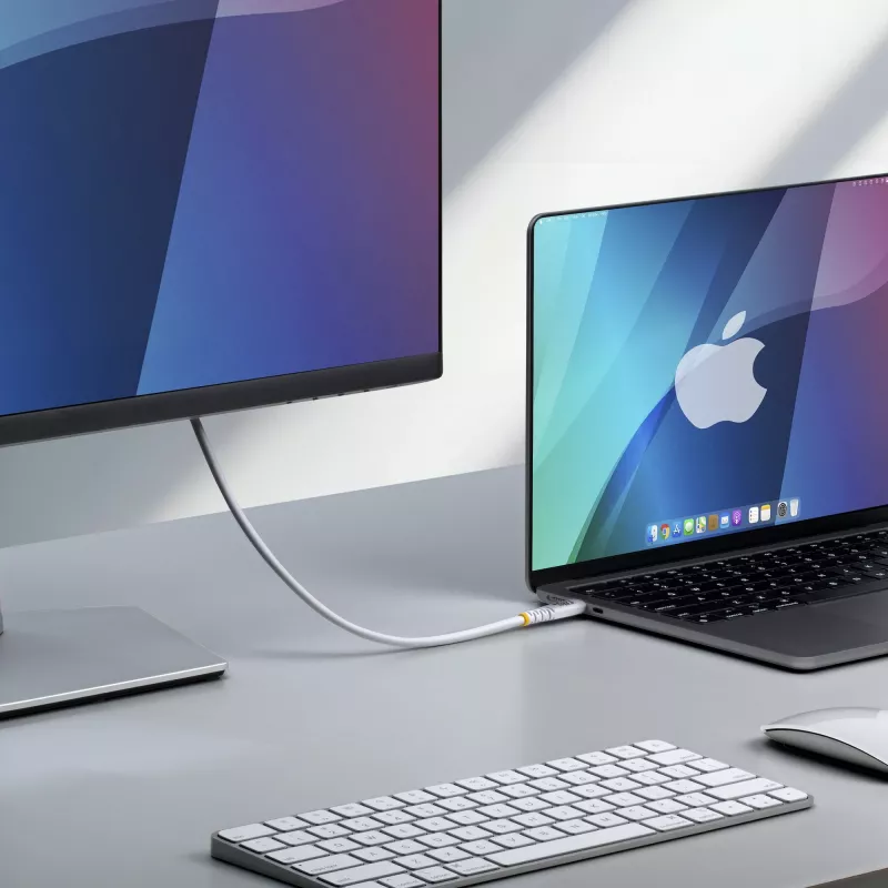 StarTech.com 2 m (6 ft) USB4 kábel, 20 Gbit/s, USB-IF certifikovaný USB-C kábel, 240 W PD EPR, 4K 120 Hz DP 1.4, TPE plášť, čierny USB-C kábel