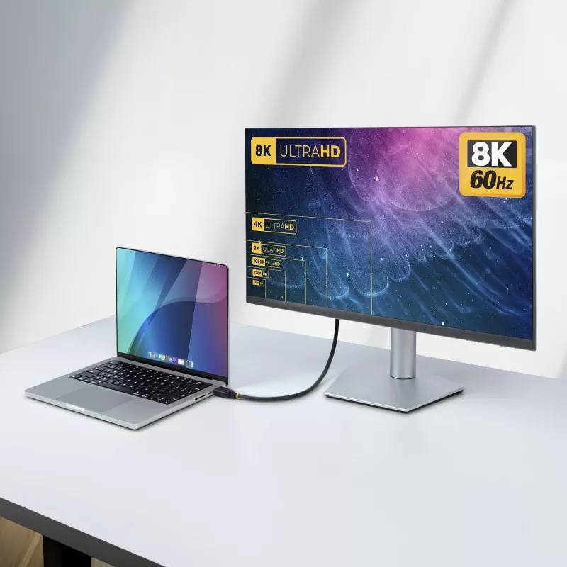 StarTech.com HDMI21-CBL-8K60-50CM HDMI kábel 0,5 m HDMI Type-A (štandard) čierny