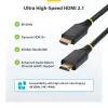 StarTech.com HDMI21-CBL-8K60-50CM HDMI kábel 0,5 m HDMI Type-A (štandard) čierny