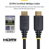 StarTech.com HDMI21-CBL-8K60-50CM HDMI kábel 0,5 m HDMI Type-A (štandard) čierny