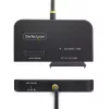 StarTech.com USB-C/USB-A na M.2 NVMe a 2,5 palca/3,5 palca SATA adaptér, 10 Gbit/s, bez nástrojov externá čítačka SSD diskov, B+M/M-Key