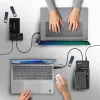 StarTech.com USB-C/USB-A na M.2 NVMe a 2,5 palca/3,5 palca SATA adaptér, 10 Gbit/s, bez nástrojov externá čítačka SSD diskov, B+M/M-Key