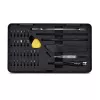 StarTech.com 40-dielna sada náradia na opravu počítačov pre notebook/PC/elektroniku/telefón, sada 30-bitových presných skrutkovačov, odnímateľný kryt s magnetickou podložkou, páčidlá