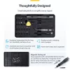 StarTech.com 40-dielna sada náradia na opravu počítačov pre notebook/PC/elektroniku/telefón, sada 30-bitových presných skrutkovačov, odnímateľný kryt s magnetickou podložkou, páčidlá