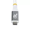 StarTech.com 50cm (1,6ft) USB4 kábel, 80Gbps, USB-IF certifikovaný USB-C kábel, 240W PD, 8K 120Hz/4K 240Hz DP2.1 DP80, TPE plášť, kompatibilný s Thunderbolt 4 – biely USB-C kábel